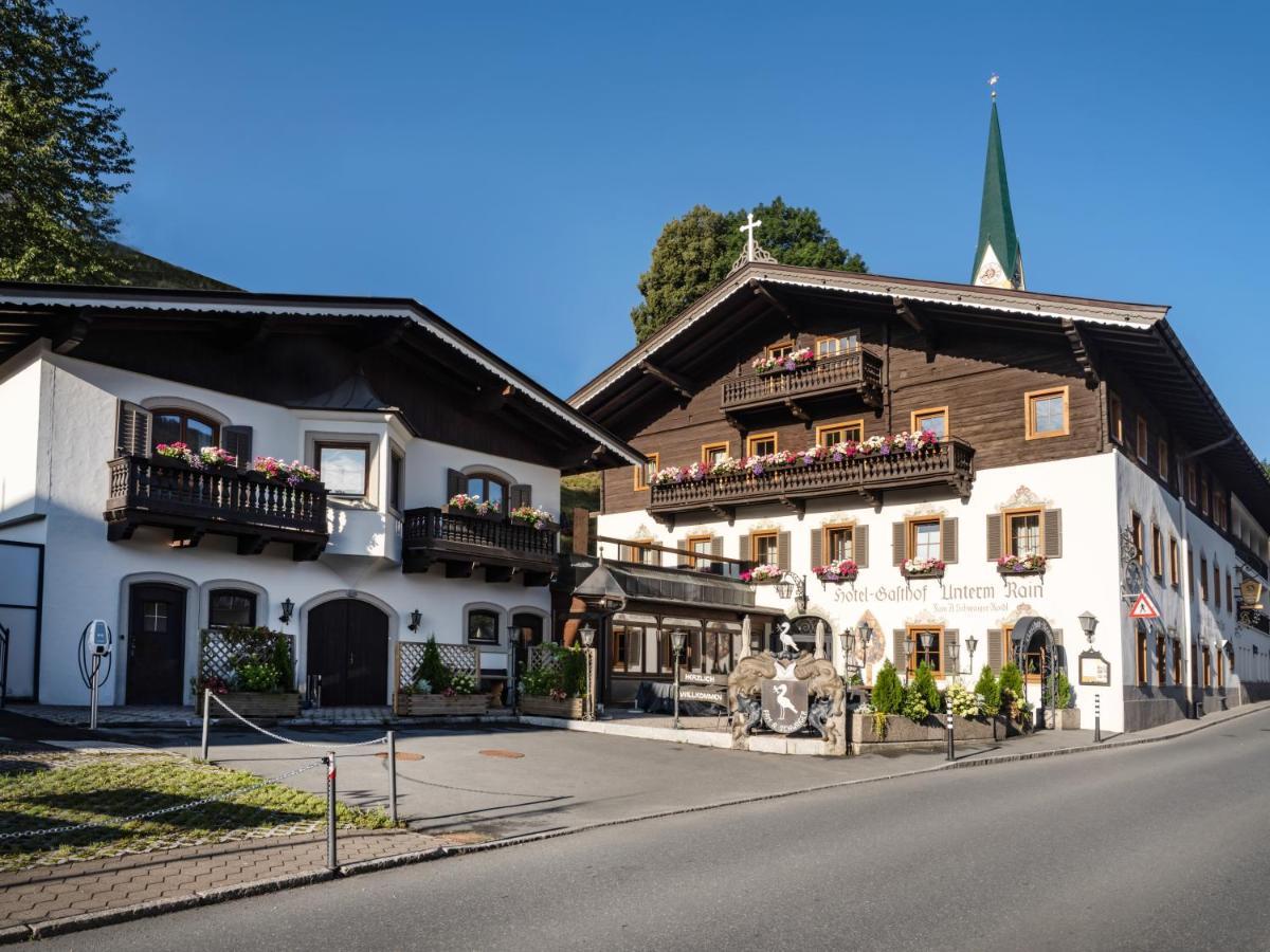 Alpen Glueck Hotel Unterm Rain Garni Кирхберг ин Тирол Екстериор снимка